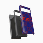 Royal Blue Monogram throwbackcases