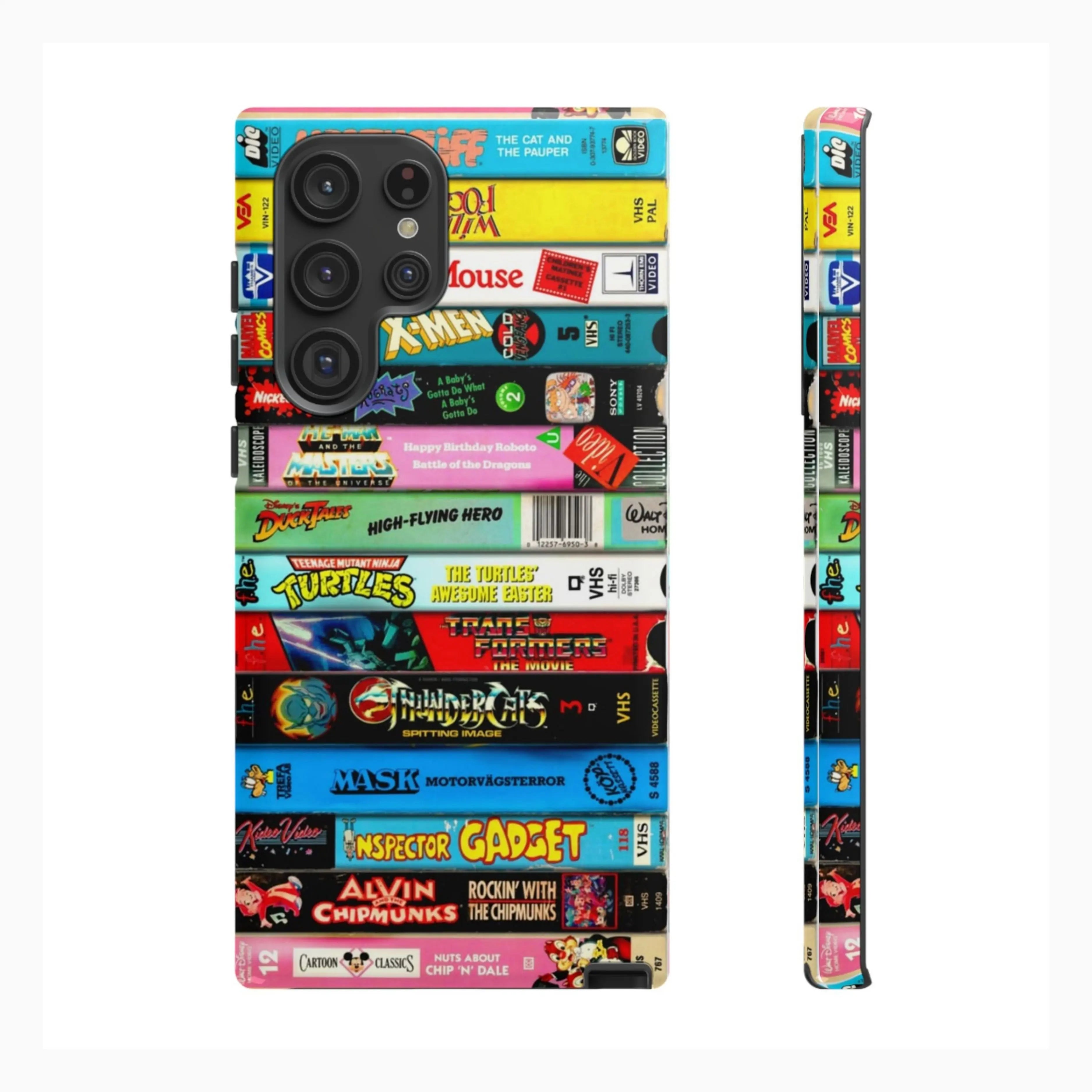 90s Cartoon VHS throwbackcases