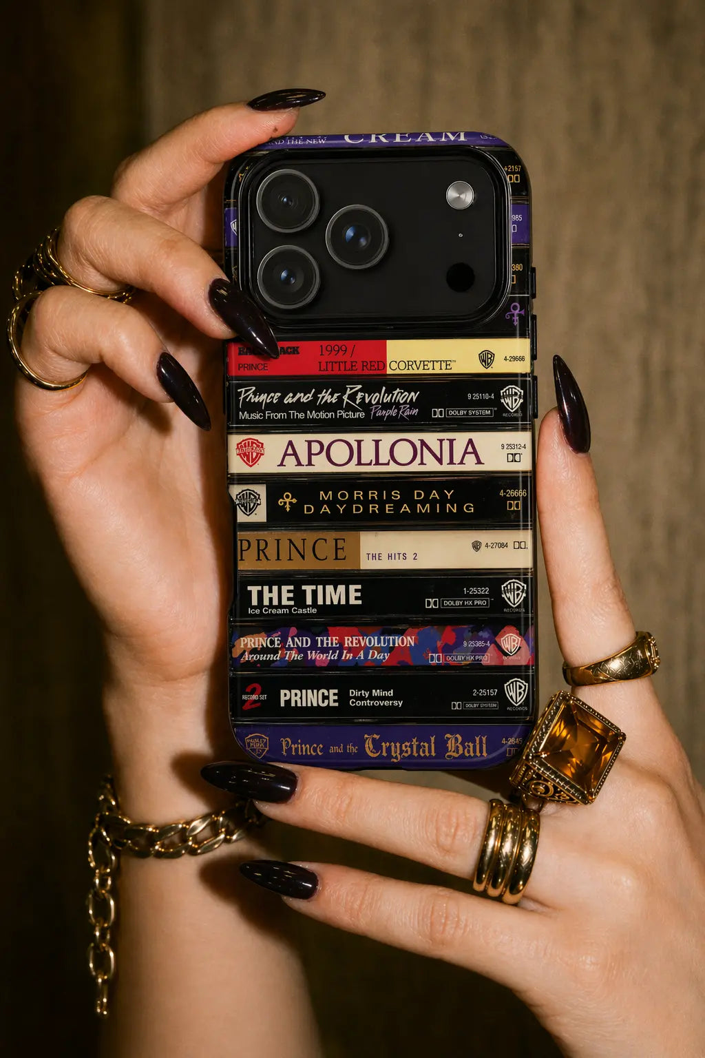 Prince Purple Stack throwbackcases