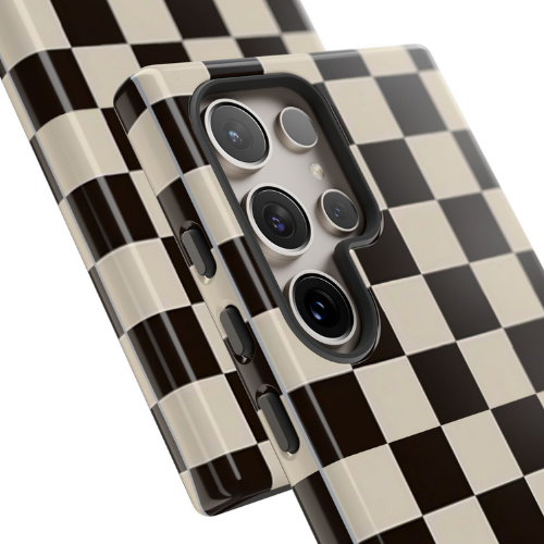 Black Checkered throwbackcases