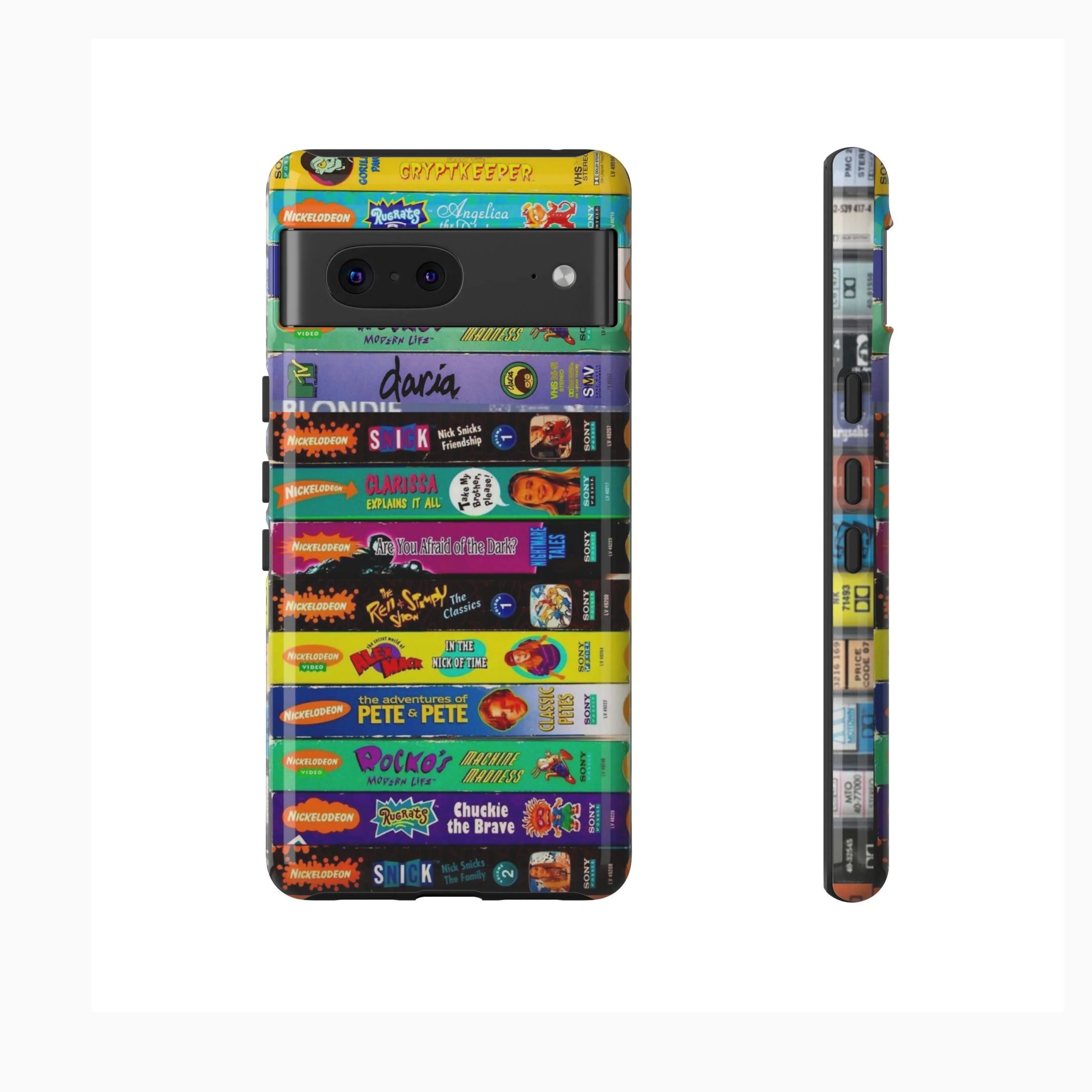90s Nickelodeon VHS throwbackcases