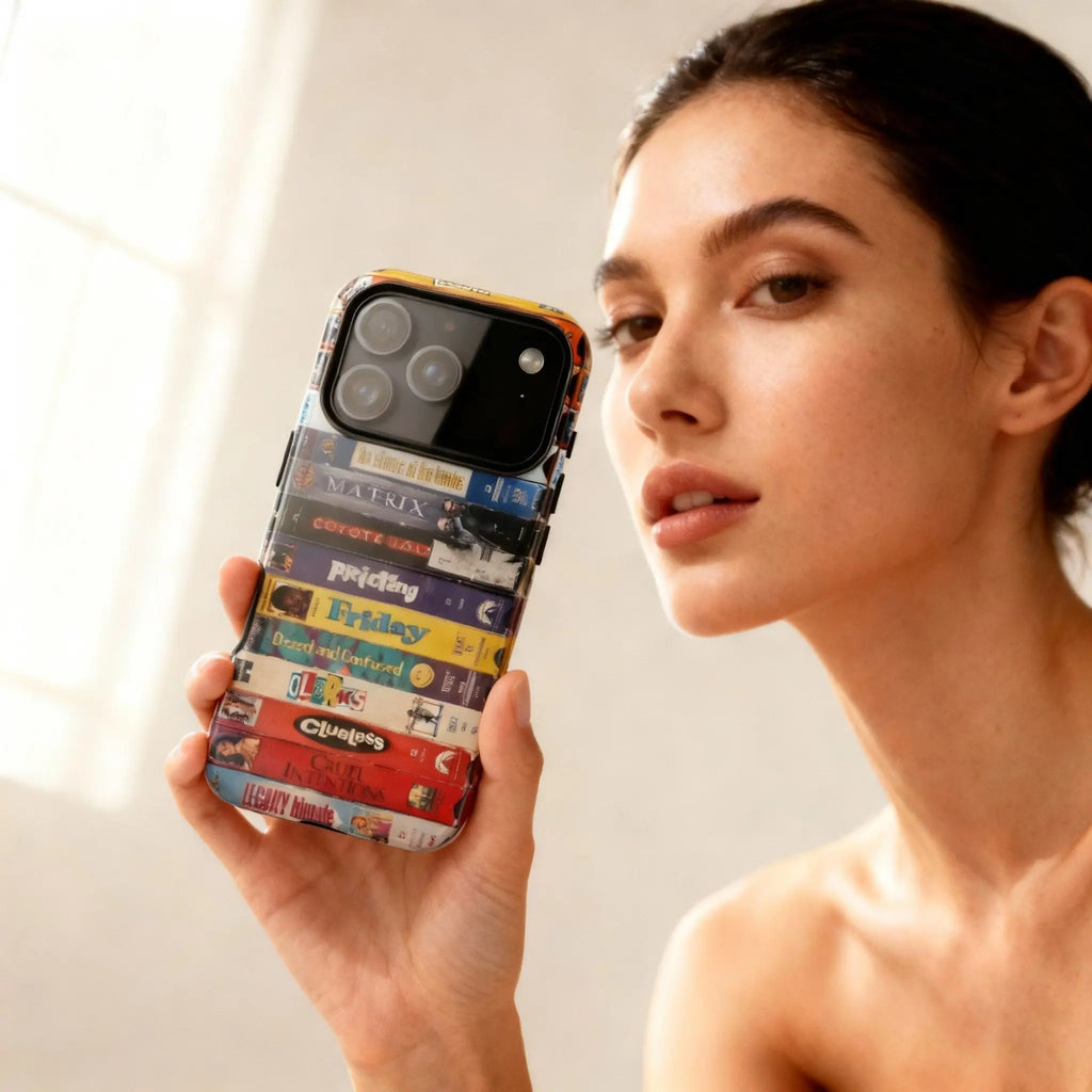 90s Cult Classics VHS Tape Phone Case - Throwbackcases