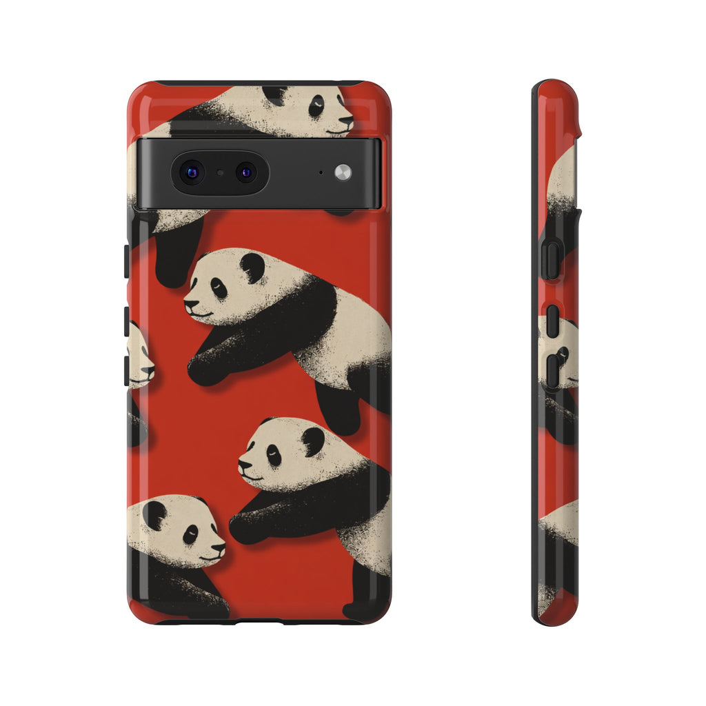 Panda Pattern throwbackcases