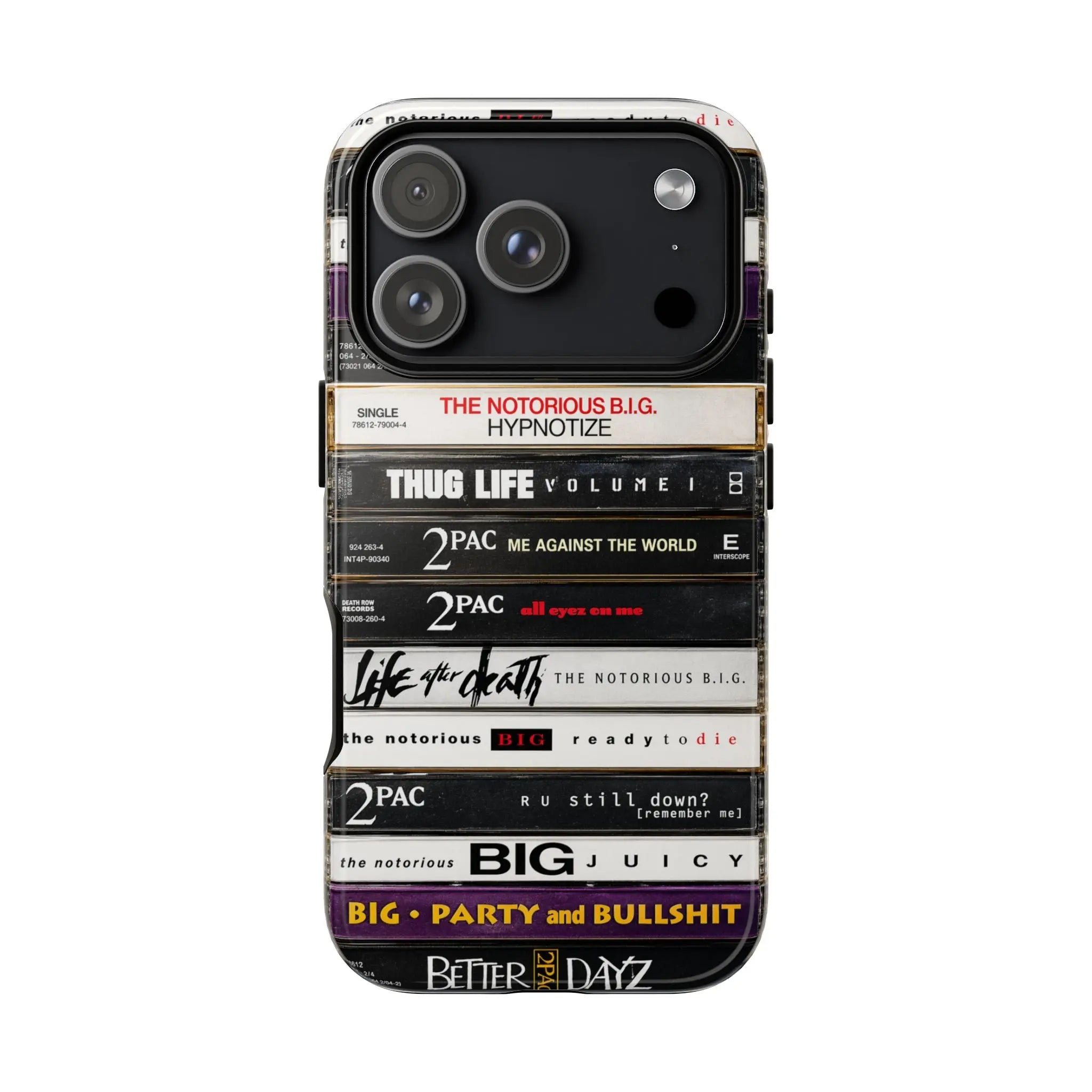 2Pac Biggie Cassette throwbackcases
