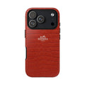 Minimal Luxury Red throwbackcases