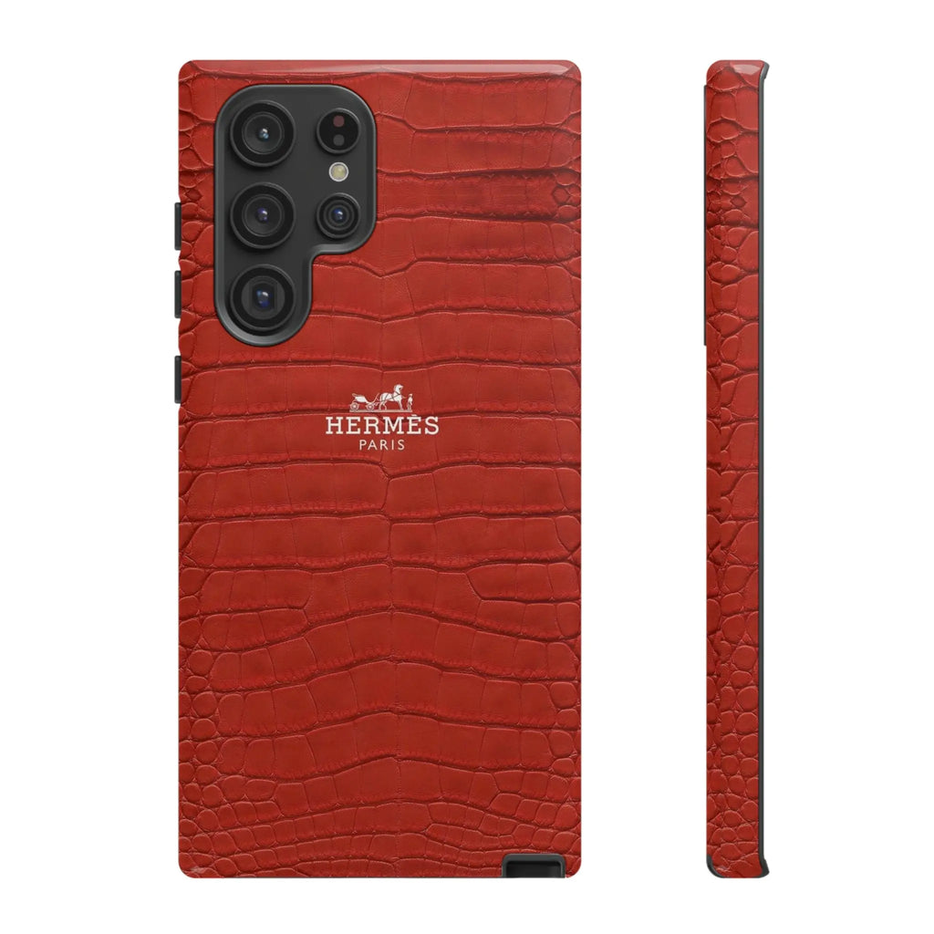 Minimal Luxury Red throwbackcases