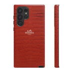 Minimal Luxury Red throwbackcases