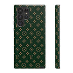 Green Monogram Case Throwback Cases