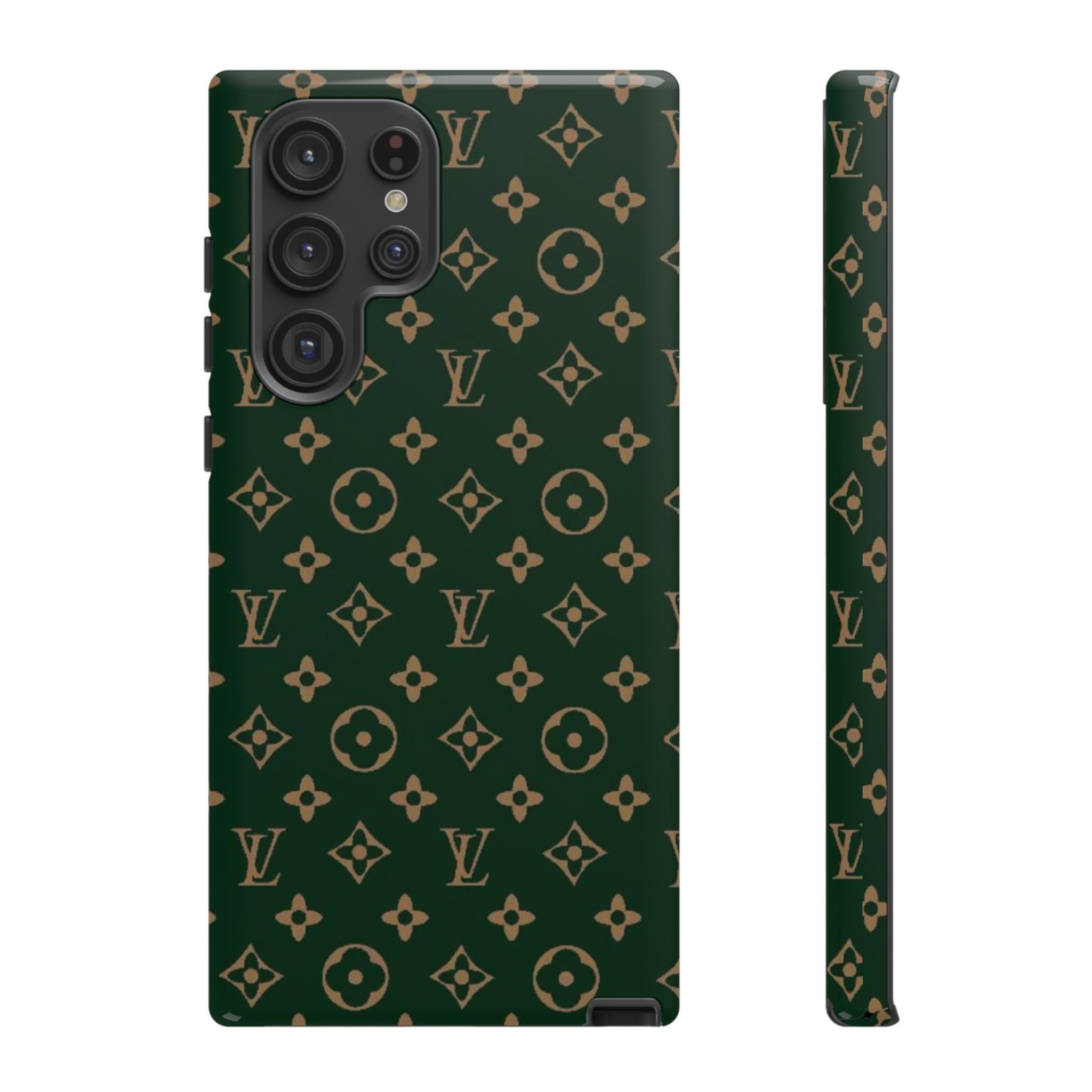 Green Monogram Case Throwback Cases