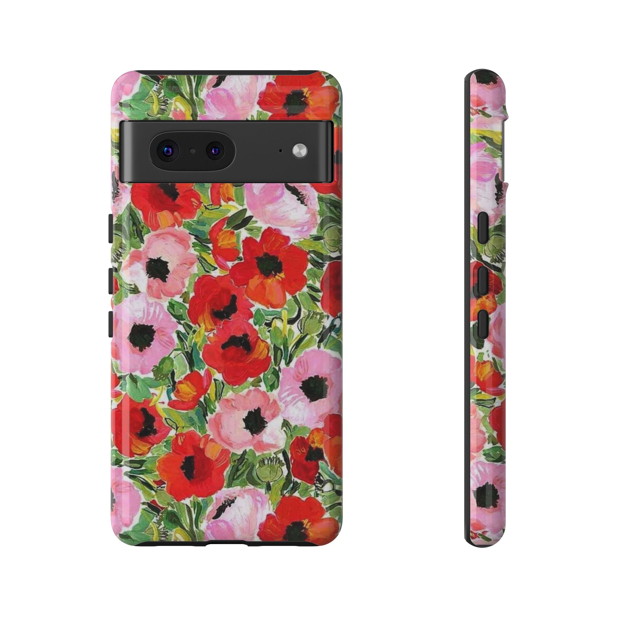 Colorful Floral Art throwbackcases