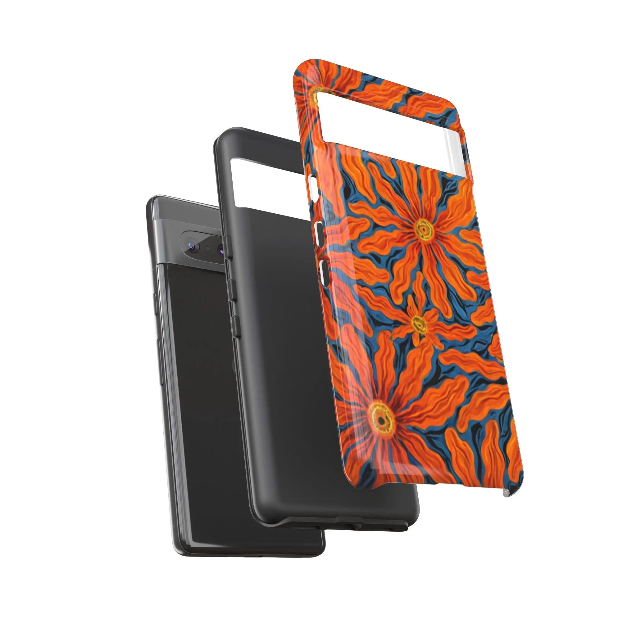 Electric Bloom Tangerine throwbackcases