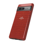 Red Croc Leather throwbackcases