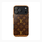 Monogram Leather Style throwbackcases