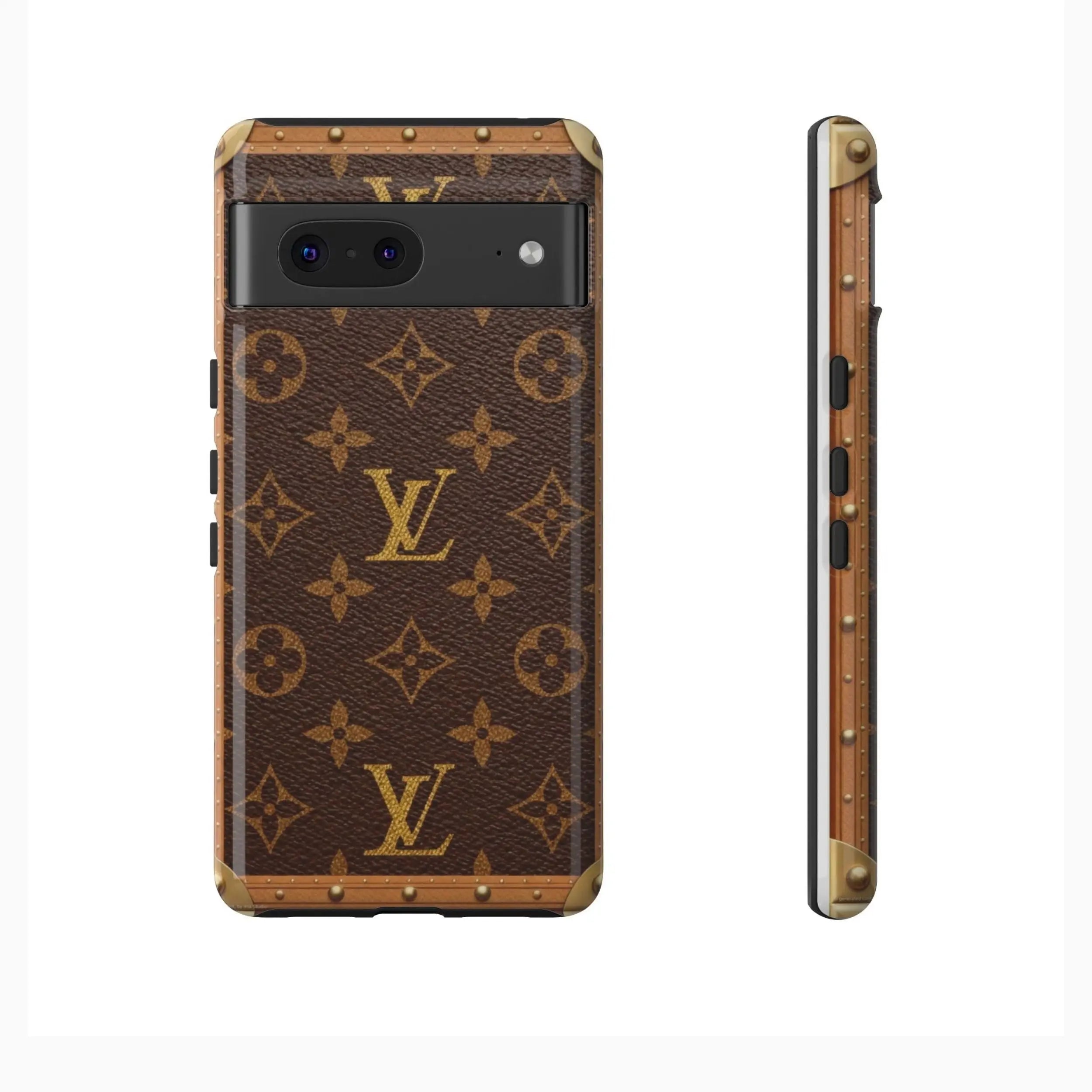 Monogram Leather Style throwbackcases