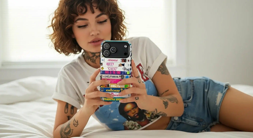 Sleepover Spiral VHS Throwbackcases