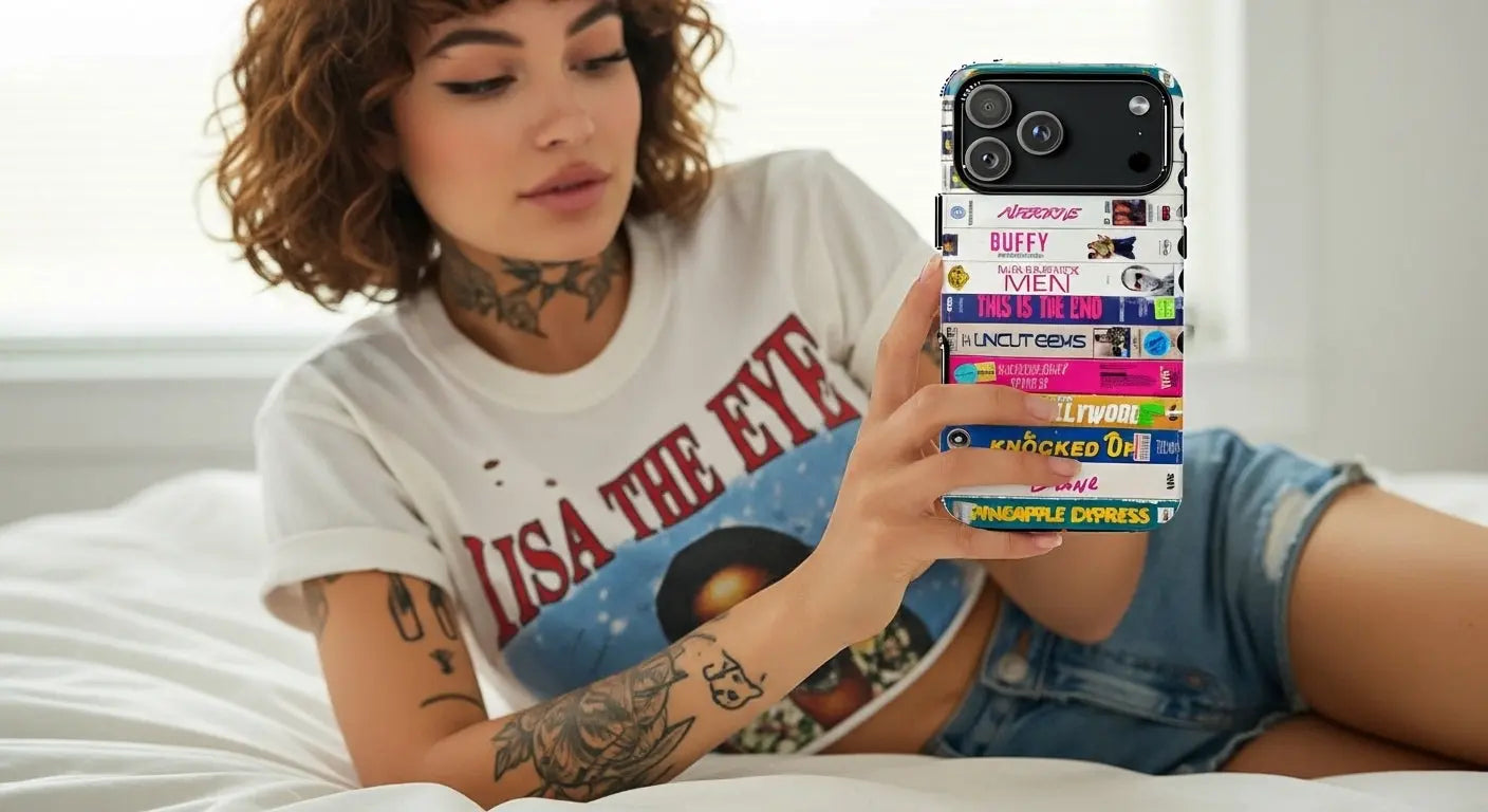 Sleepover Spiral VHS Throwbackcases