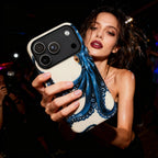 Classic Blue Octopus Portrait - Throwbackcases