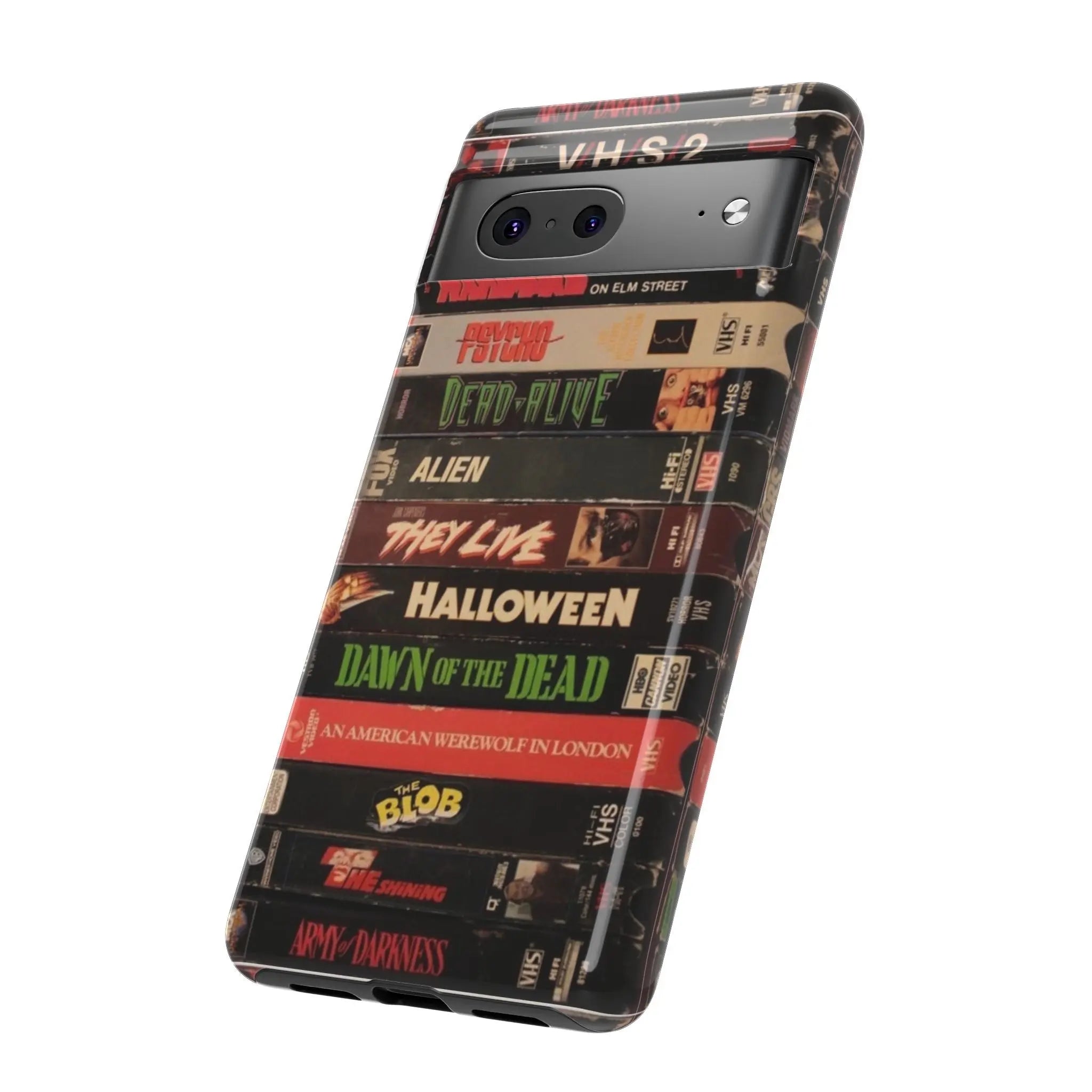 Classic Horror VHS Tape Phone Case - Throwbackcases