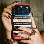 Custom Throwback Case – Build Your Own cassette tape or VHS stack - Up to 14 Titles, Songs/ Movies/ Artists - Throwbackcases