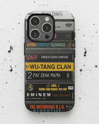 Custom Throwback Case – Build Your Own cassette tape or VHS stack - Up to 14 Titles, Songs/ Movies/ Artists - Throwbackcases