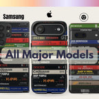 Custom Throwback Case – Build Your Own cassette tape or VHS stack - Up to 14 Titles, Songs/ Movies/ Artists - Throwbackcases