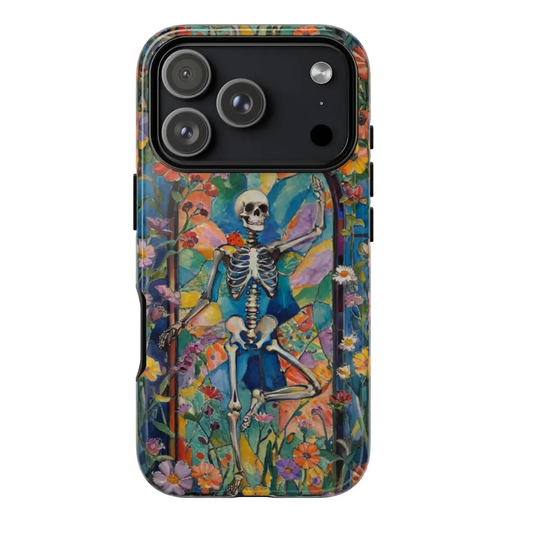 Floral Skeleton Reverie - Throwbackcases