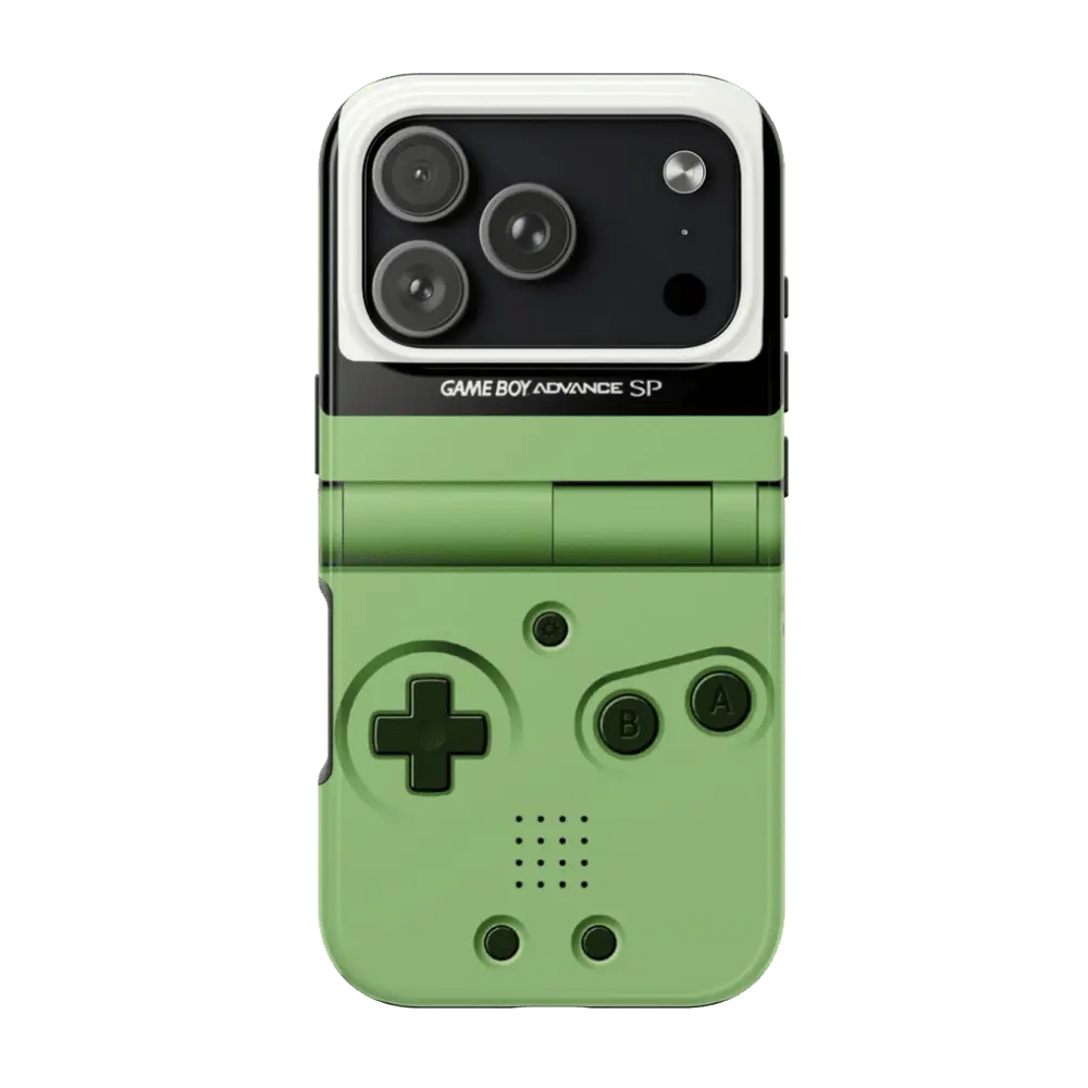 Game Boy Advance SP Phone Case - Retro Gaming Design - Throwbackcases