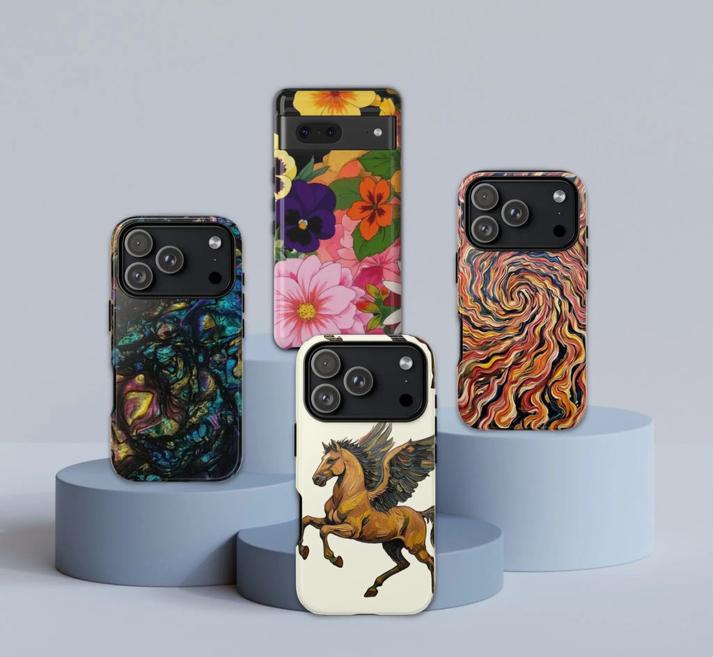 Golden Pegasus in Motion - Throwbackcases