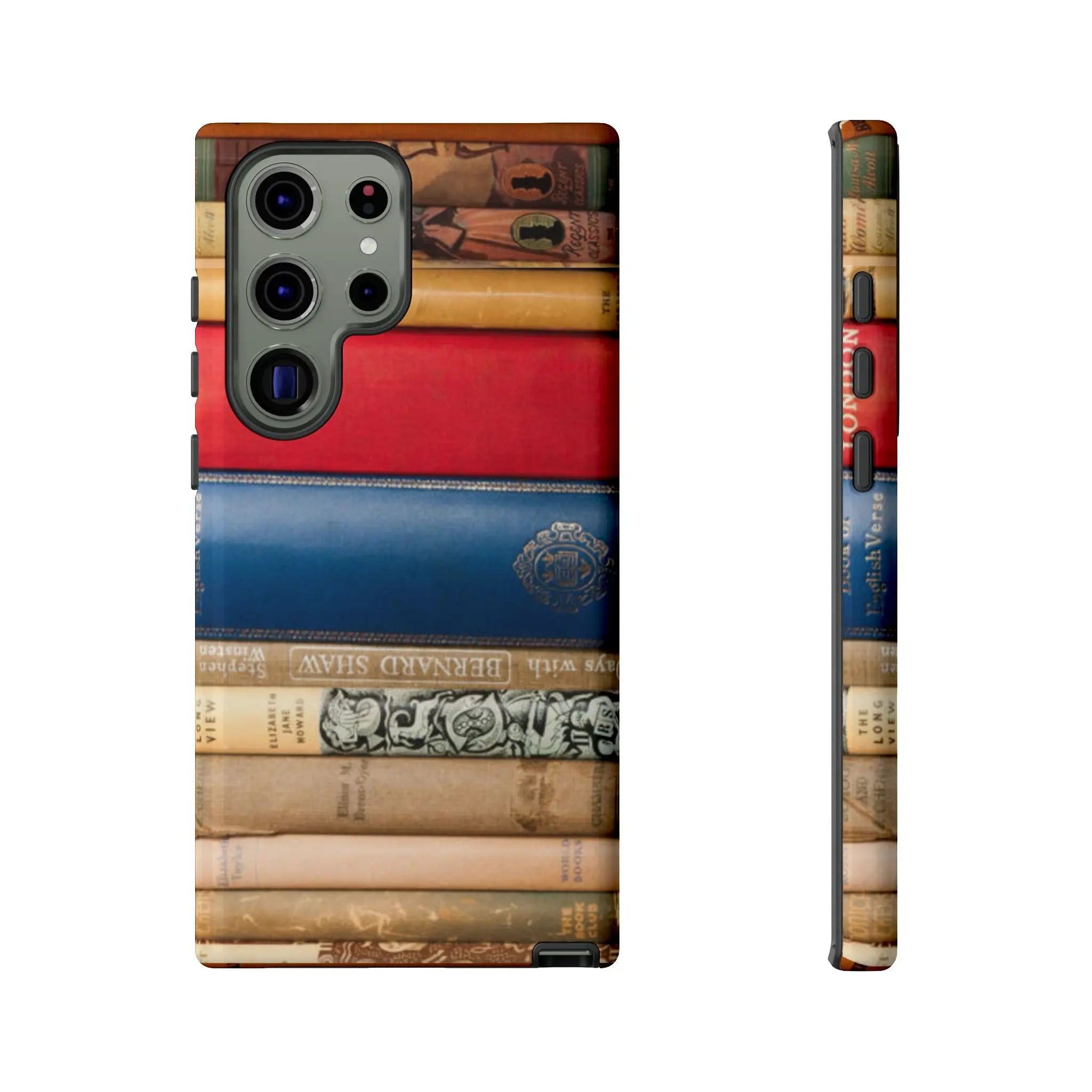 Painted Library Bookshelf - Throwbackcases