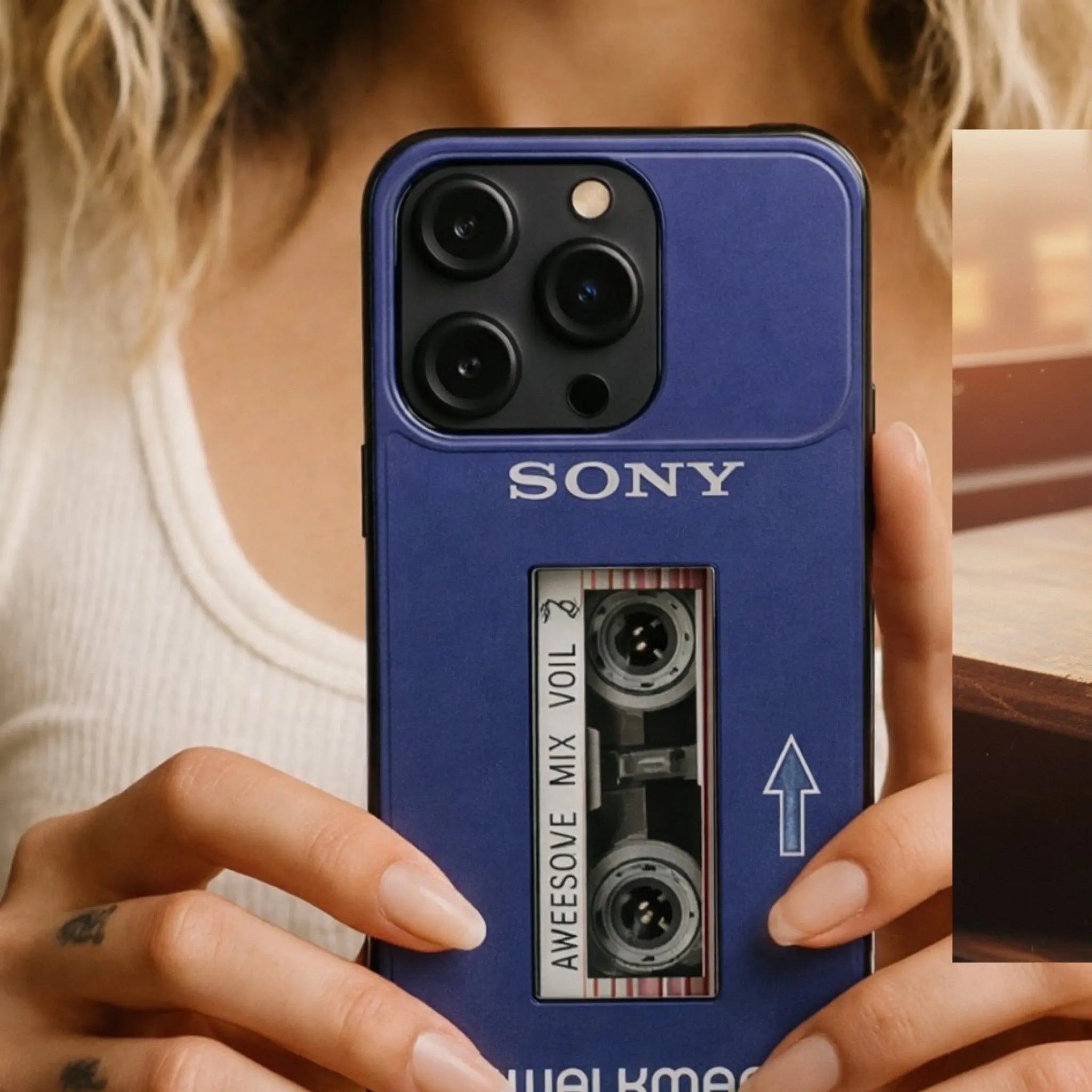 Sony Walkman Phone Case - Retro Cassette Player Design - Throwbackcases